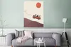 MuchoWow® Poster Hund - Retro - Bus 90x120 cm - Wohnzimmer Produktbild-Vorschau 5
