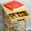 KESPER Kuchyňský Vozík 33 X 73 X 33 cm Bambus 25819 Náhled obrázku produktu 3