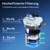 SunSun HW-402B akváriový externý filter 1000 l/h s 9 W UVC Náhľad obrázku produktu 4