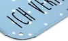 Mr. & Mrs. Panda tafel Bär Vermissen DIN A6 - Blau Pastell Produktbild-Vorschau 2