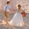 ASKSA Blumenmaedchenkleider Prinzessin Kleid Maedchen Produktbild-Vorschau 2