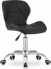 Chaise - Leobert - Avola - Noir - 53,5 X 55,5 X 73,5-84,5 Voir les images du produit 1