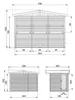 TIMBELA M150A H232x336x263 cm/6 m2, große multifunktionale Produktbild-Vorschau 6