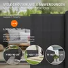 ECD Germany PVC rohož 120x700 cm, antracitová, odolná proti Náhled obrázku produktu 5