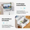 mpfangstheke mit LED-Beleuchtung, Moderner Rezeptionstresen Produktbild-Vorschau 3