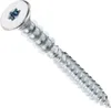 A single silver screw is shown against a white background. Podgląd zdjęcia produktu