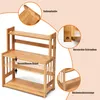 COSTWAY 3patrový stojan na kořenky s jednou výškově Náhled obrázku produktu 4