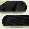 VASAGLE Modulares Sofa, Ecksofa mit Liege rechts, 242 cm Produktbild-Vorschau 5
