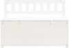 vidaXL Lavice bílá 110x41x76,5 cm Borovicový masiv Náhled obrázku produktu 5