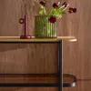 sweeek - Bücherregal aus Glas, Holzdekor und Stahl mit 5 Produktbild-Vorschau 6