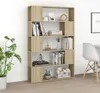 vidaXL Regálová knihovna Sonoma Oak 100x24x155 cm odvozený Náhled obrázku produktu 5