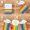 MeinBaby123® 10 Einladungen zum Selberbasteln | Regenbogen Produktbild-Vorschau 5