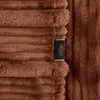 Couverture d'intérieur NINA avec motif à rayures 3D orange Voir les images du produit 6