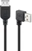 Goobay 95701 Cavo di prolunga USB 2.0 Hi-Speed 90°, nero, Anteprima dell’immagine prodotto 3
