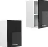 Hängeschrank Vicco R-Line Schwarz Hochglanz 40 cm, Model Produktbild-Vorschau 5