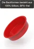 Silikon Backform Rund – Antihaft Backform, 15 cm, Produktbild-Vorschau 2