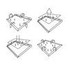 Klapprahmen „Simple“ 10er Set – Aluminium Bilderrahmen & Produktbild-Vorschau 13