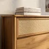 Kommode CEFIRA aus Massivholz, Eiche Finish - Anrichte mit Produktbild-Vorschau 4