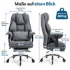CRELIV -Ergonomischer Bürostuhl aus Stoff, Chefsessel mit Produktbild-Vorschau 4