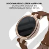 Strap-it Lederarmband - passend für Garmin Lily (braun) Produktbild-Vorschau 2