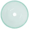 A top-down view of a glass sink. Produktbild-Vorschau