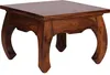 Wohnling Sheesham Couchtisch Massiv 60 x 60 cm Opium Form Produktbild-Vorschau 2