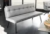 riess-ambiente Moderne Sitzbank BIG GEORGE 160cm grau Samt Produktbild-Vorschau 5