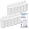 A group of white water filter cartridges are arranged diagonally, with a packaged filter shown in the foreground. Náhľad obrázku produktu