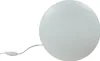 Tischlampe rund Ø 30 cm H: 26,5 Weiß inkl. E27 LED 2700 K Produktbild-Vorschau 3