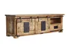 MASSIVMOEBEL24 | Meuble TV 160x45 Manguier laqué Bois Voir les images du produit 1