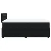 Boxspringbett mit Matratze Schwarz 120x190 cm Samt Produktbild-Vorschau 6