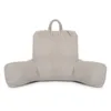 A light gray reading pillow with armrests and a handle on a white background. Náhľad obrázku produktu