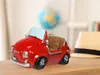 Spardose Mini Auto 16 cm Sparschwein rot Sparbüchse Produktbild-Vorschau 3