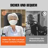 Universal Rollstuhl Kopfstütze Rückenlehne Verstellbar Produktbild-Vorschau 5