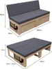 Wohnwagenbett 110 cm ausziehbar, Birkensperrholz, mit Produktbild-Vorschau 7