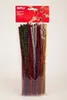A package of colorful chenille stems (pipe cleaners) is shown against a white background. Produktbild-Vorschau