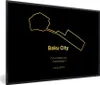 MuchoWow® Gerahmtes Poster Baku - Formel 1 - Rennstrecke Produktbild-Vorschau 1
