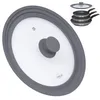 STONELINE 14330, Rund, Grau, Transparent, Glas, Silikon, Produktbild-Vorschau 4