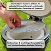 Kamado Grill Keramikgrill mit Deckel Ø32cm Thermometer bis Produktbild-Vorschau 7