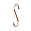 A single copper S-hook against a white background. Produktbild-Vorschau