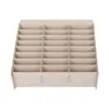 A wooden organizer with multiple compartments. Anteprima dell’immagine prodotto