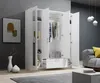 Kleiderschrank >Lepini< in Weiß, Dekorfolie - Produktbild-Vorschau 5