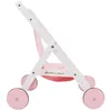 Bandits & Angels Puppenbuggy Lovely Pink-White aus Holz – Produktbild-Vorschau 3