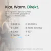 Spectrum LED E27 A60 Birne 3,8W = 60W Filament Klar 806lm Produktbild-Vorschau 7