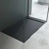 A modern bathroom shower tray with glass enclosure. Produktbild-Vorschau