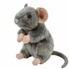 Maus/Ratte aufrecht stehend grau 17 cm Produktbild-Vorschau 1