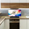Coloray Spritzschutz aus Glas 100x50  Wandkunst Produktbild-Vorschau 3