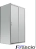 Cabina doccia 100x160 con porta frontale scorrevole e due Anteprima dell’immagine prodotto 1