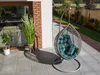 Gartenkissen "GEORGE" – 120×100×8 cm, für Hängesessel & Produktbild-Vorschau 3
