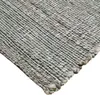 Grauer Teppich aus Jute, geflochten, 120x170 cm - im Produktbild-Vorschau 3